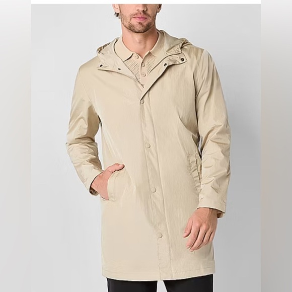 Stylus Mens Size L Water Resistant Wind Resistant Midweight Anorak New With Tag